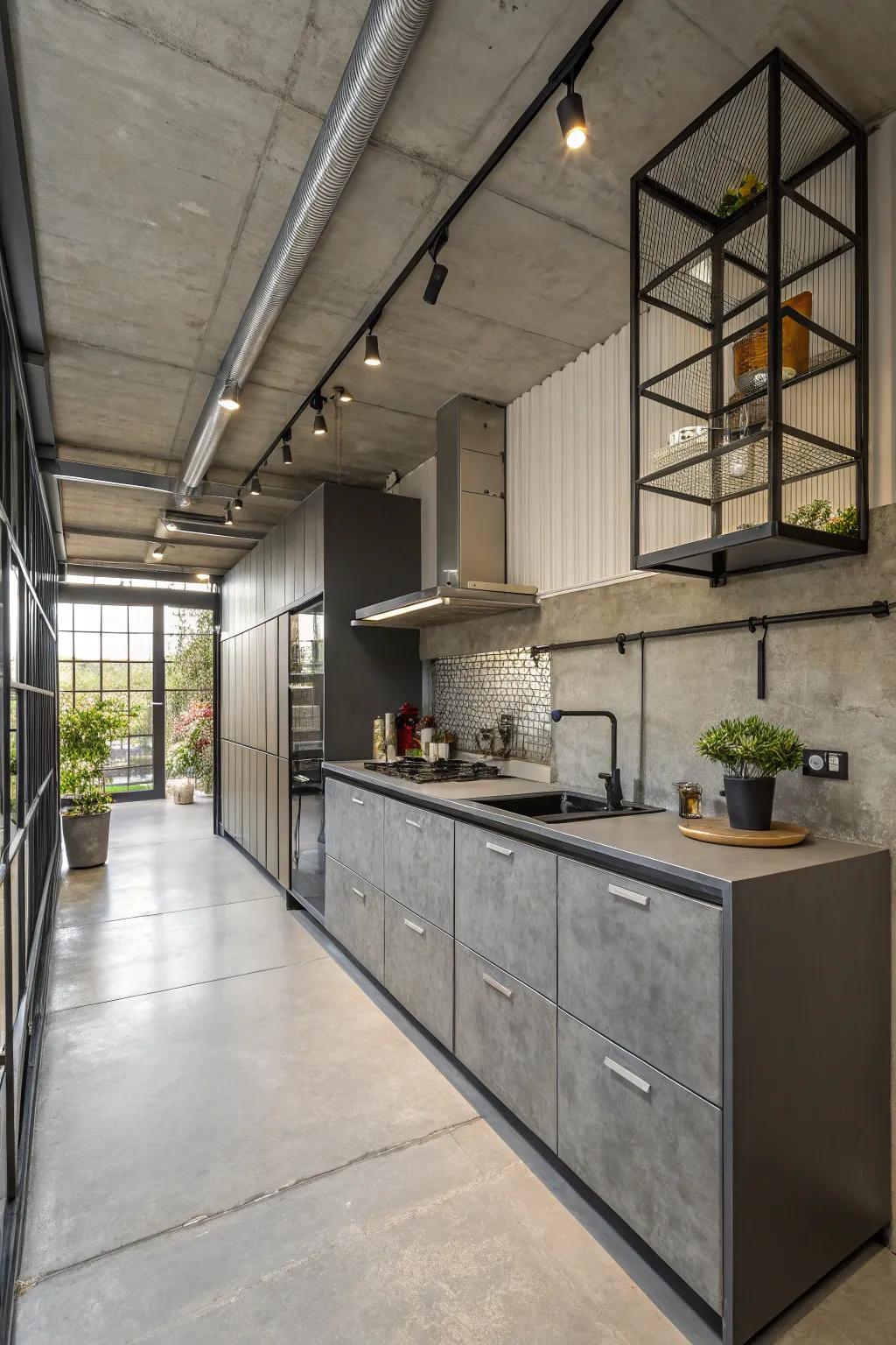 Embrace modern aesthetics with industrial design elements.