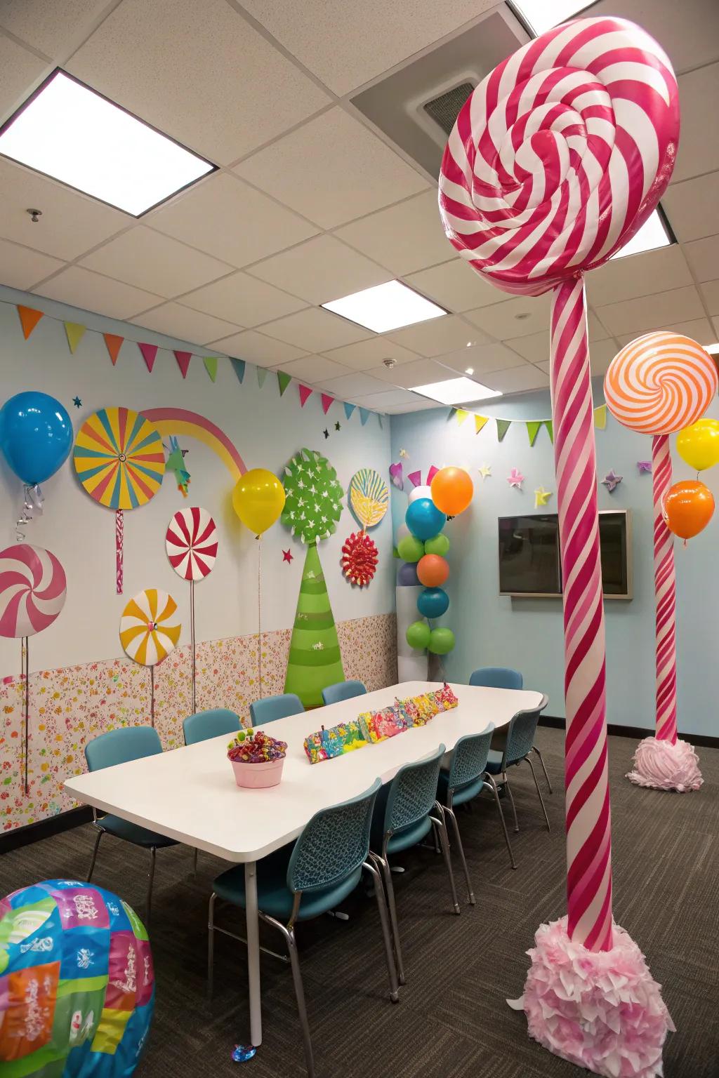 Sugarland chaos brings a sweet and colorful vibe.