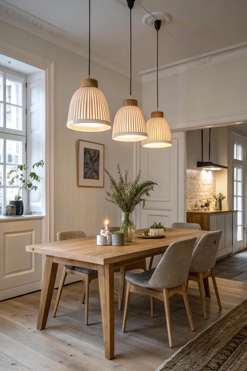 Scandinavian simplicity delivers a neat and fresh visual.