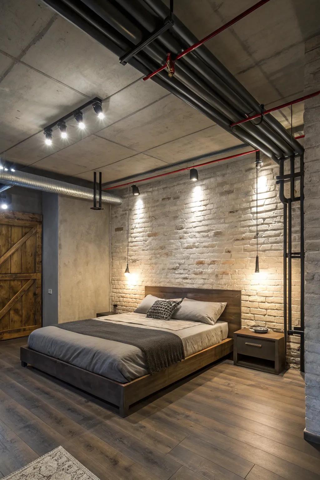 Factory pipes designed for an urban appeal.