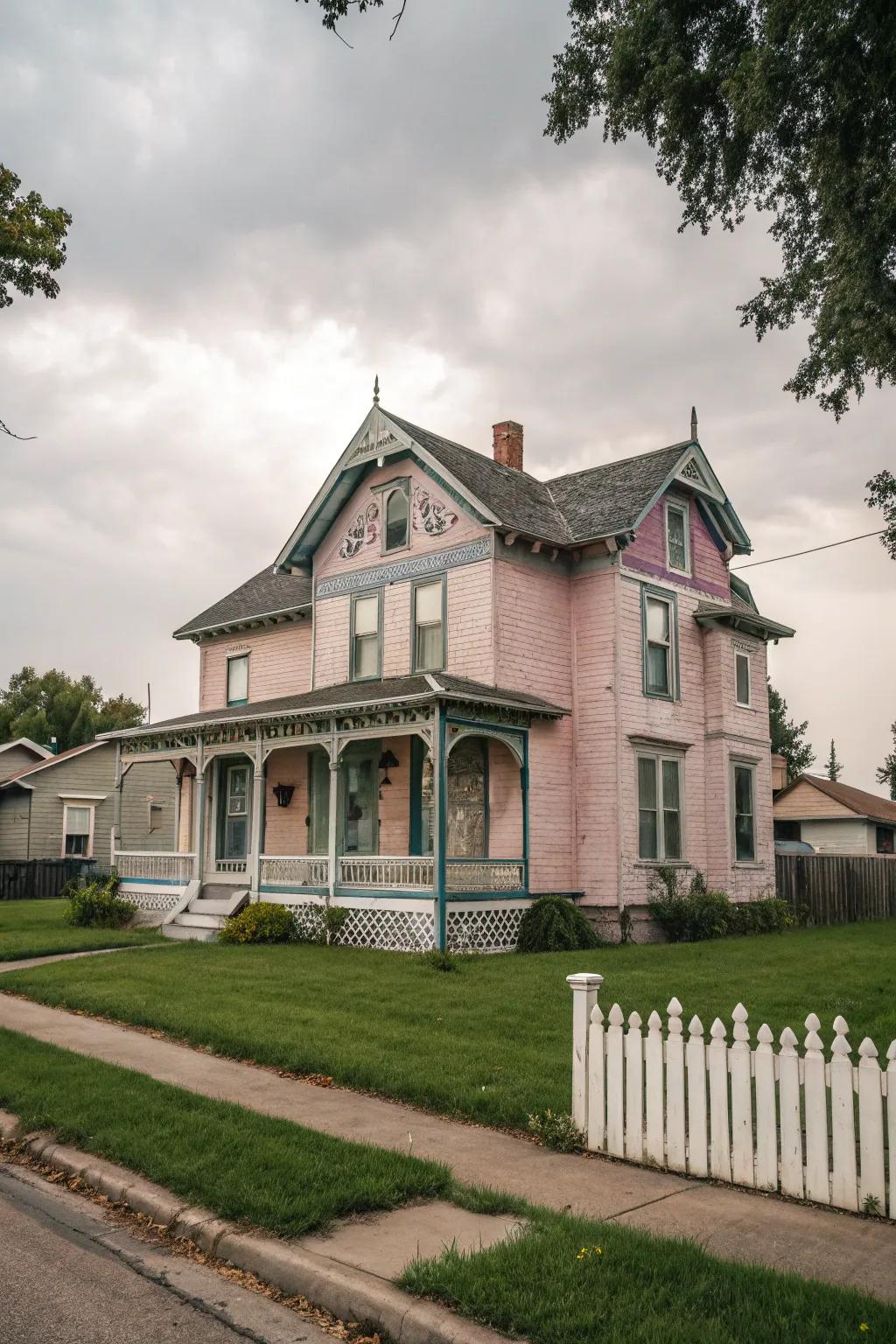 Aged hues foster a nostalgic and charming ambiance.