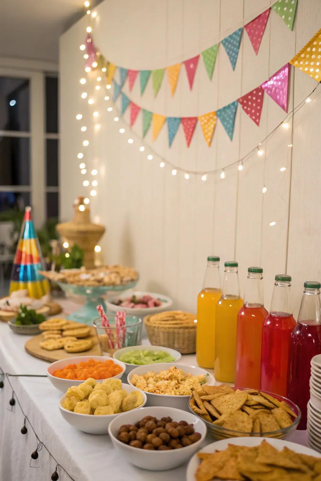 Garlands add festive flair to any area, all year round.