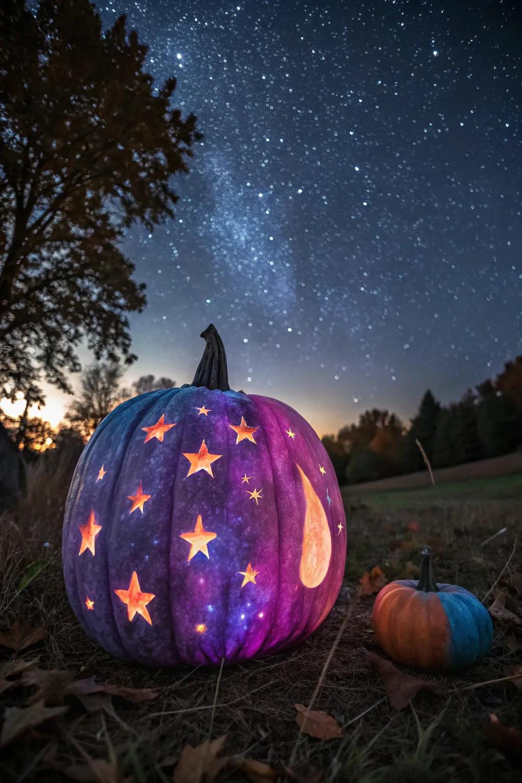 Celestial pumpkins are truly extraordinary!
