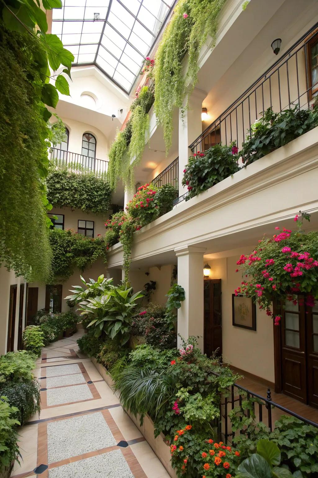 An indoor garden that brings nature into your home.