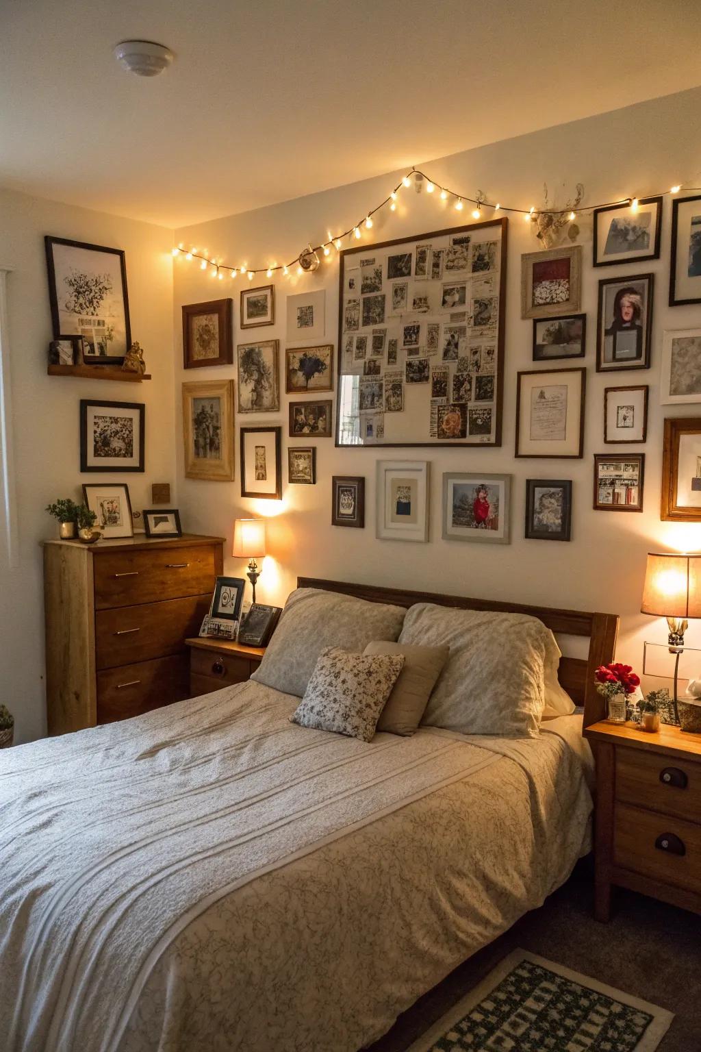 Personal accents render the area uniquely yours.