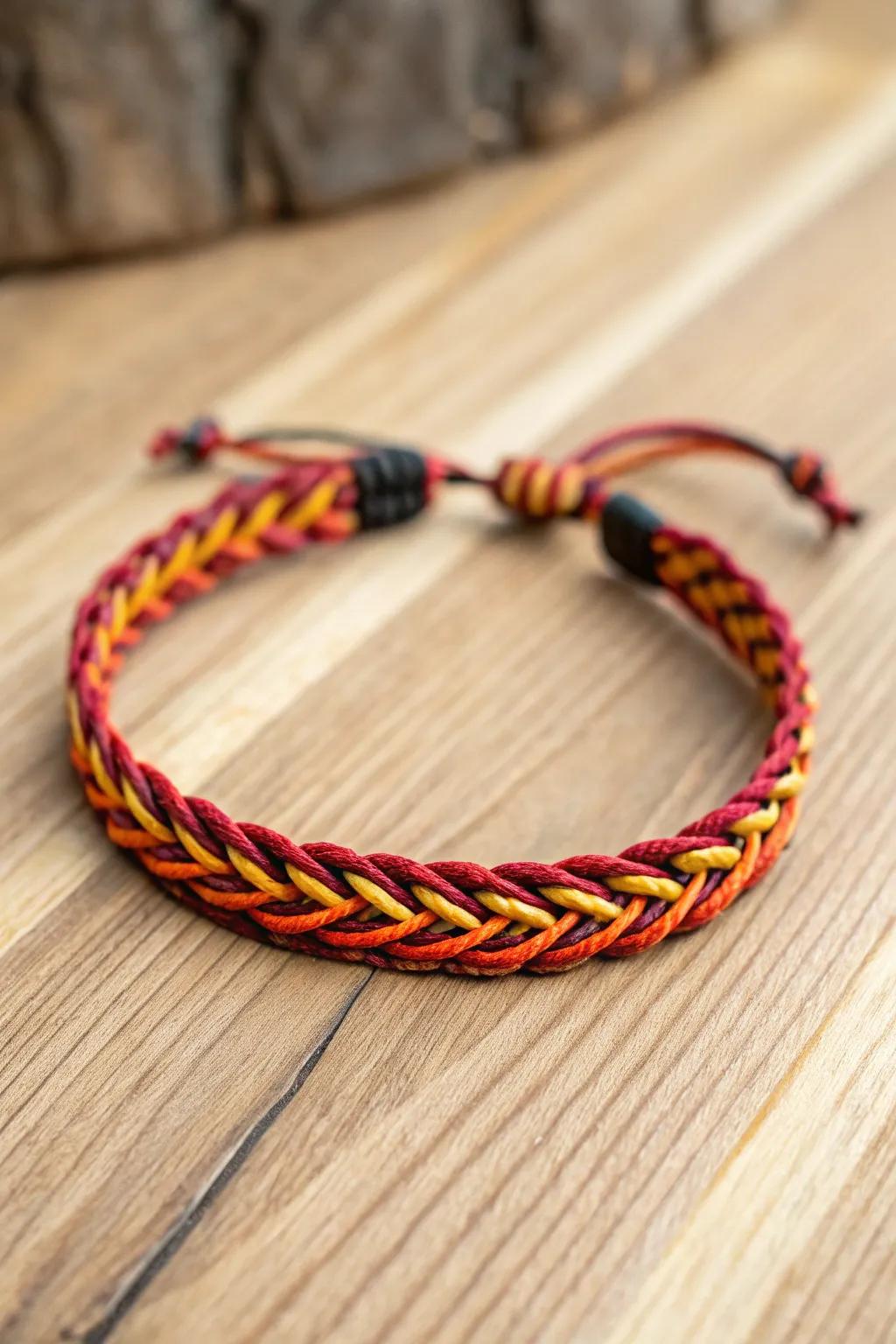 Release your innovativeness with the dynamic Firecracker Wristband—a striking explanation piece with a dash of bohemian appeal.