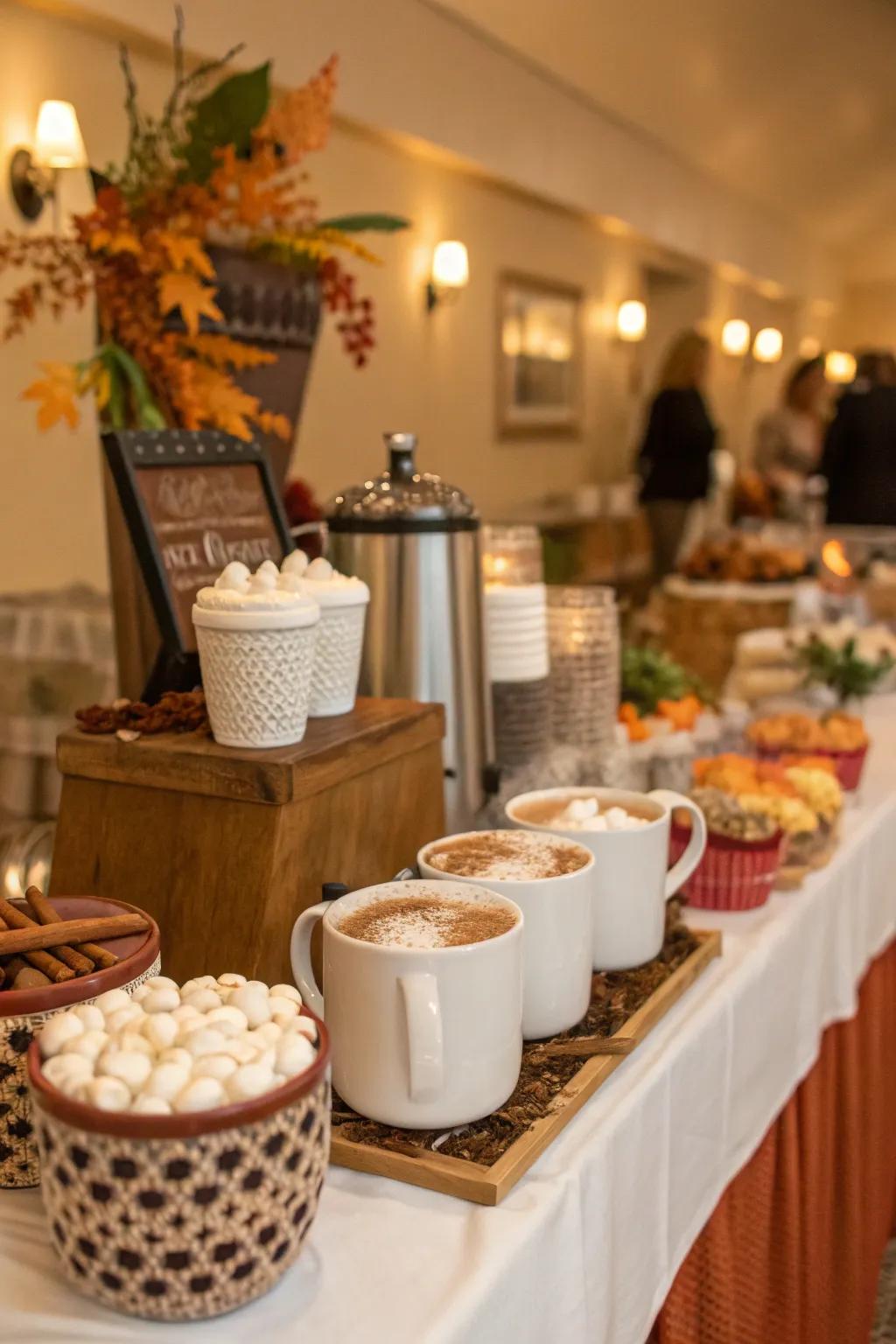 Heat up with a delightful cordial cocoa post.