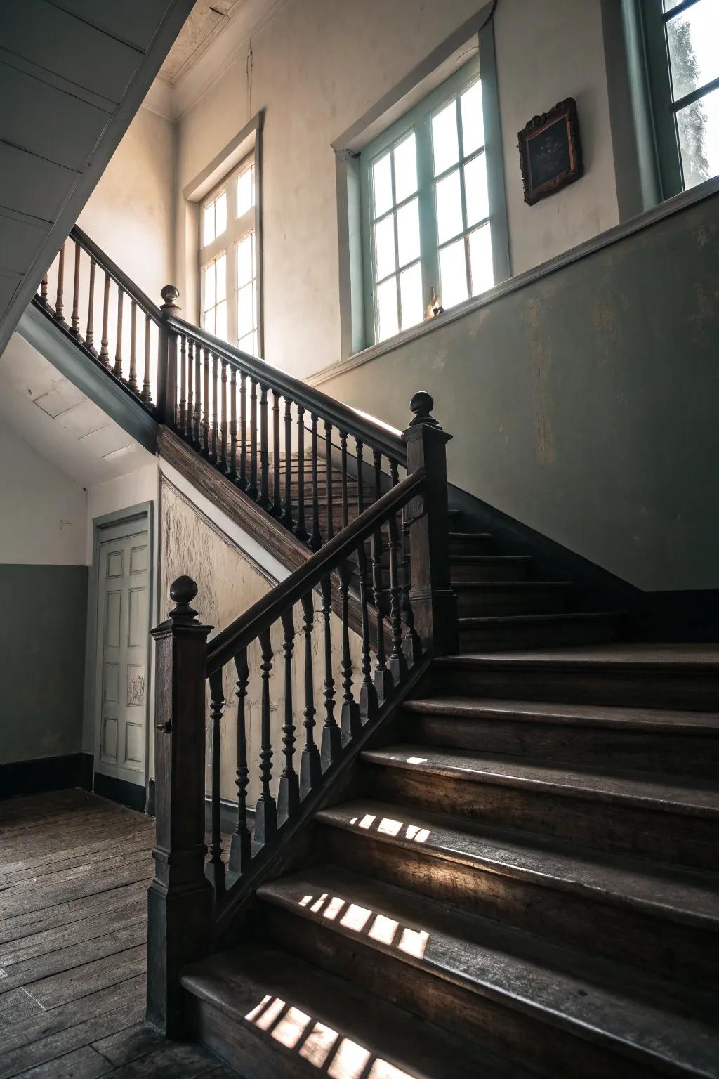 Earthy schemes add dimension and drama to the design.