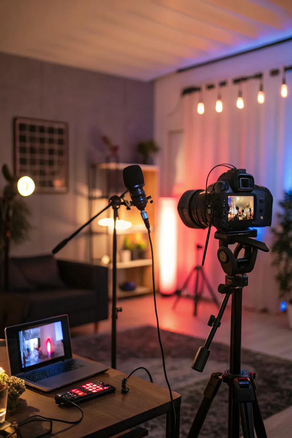 Set the right mood with unique lighting palettes.
