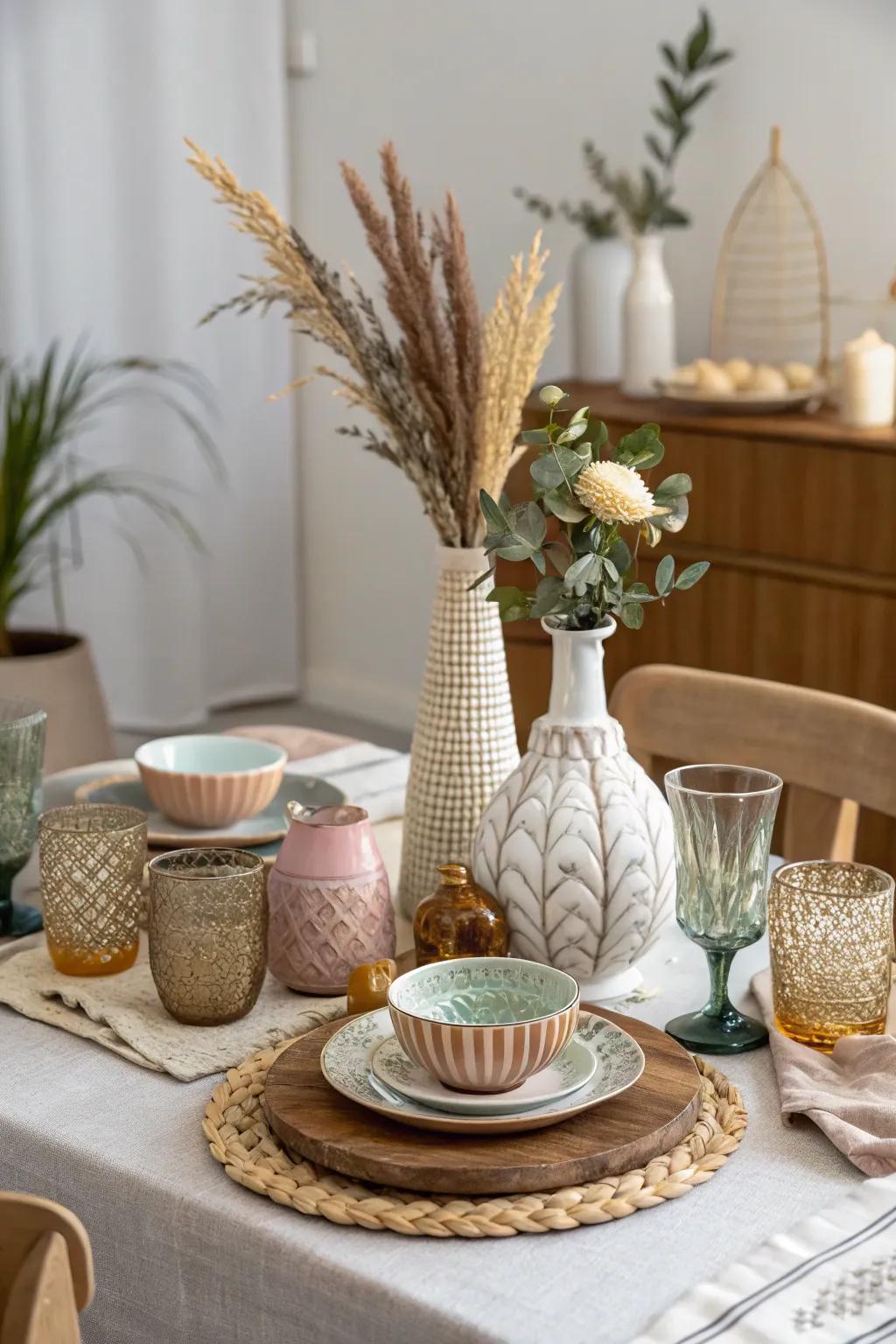 A varied combination brings a spirited and dynamic element.
