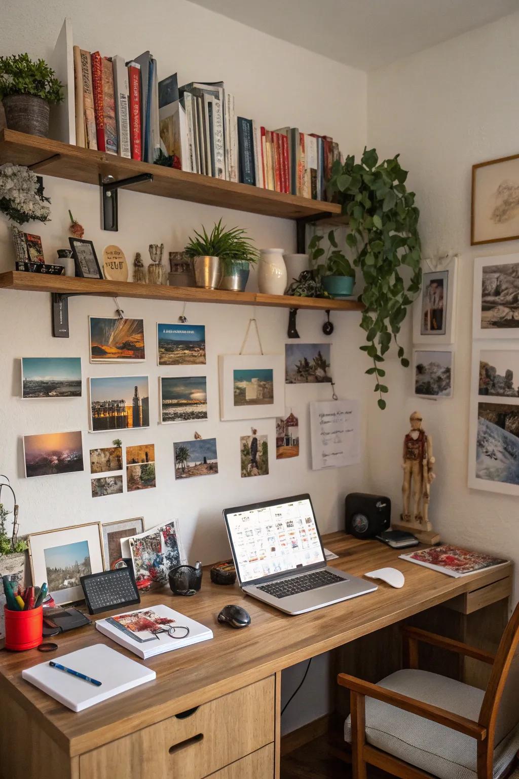 Personal accents truly personalize your workspace.