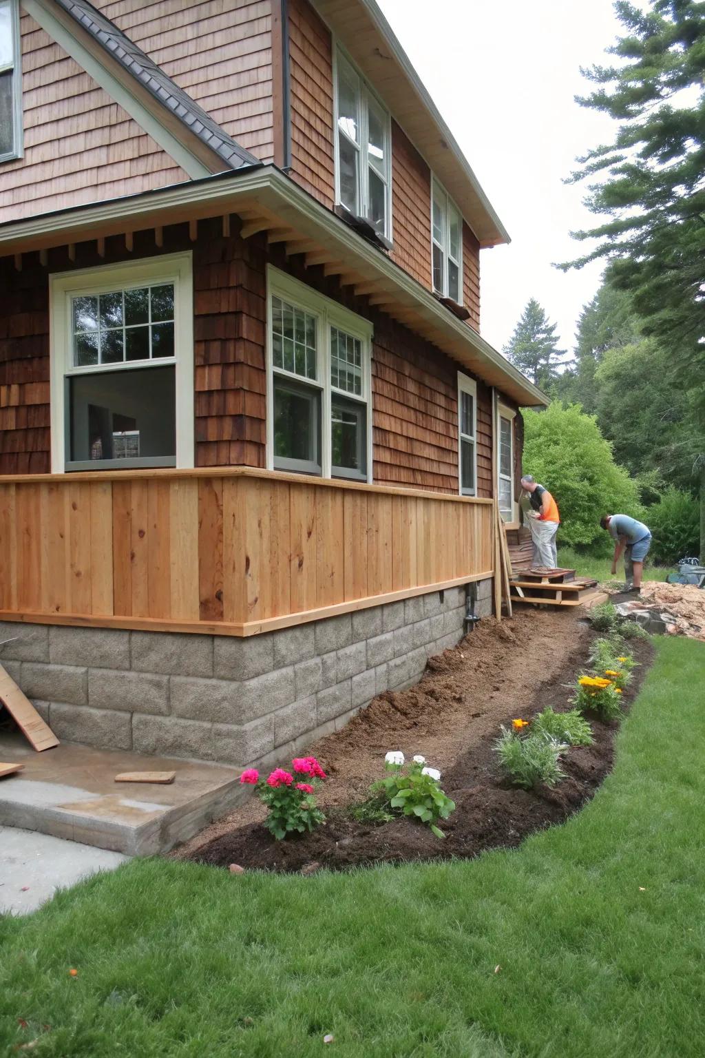 Timber skirting delivers a warm, organic touch to your home.