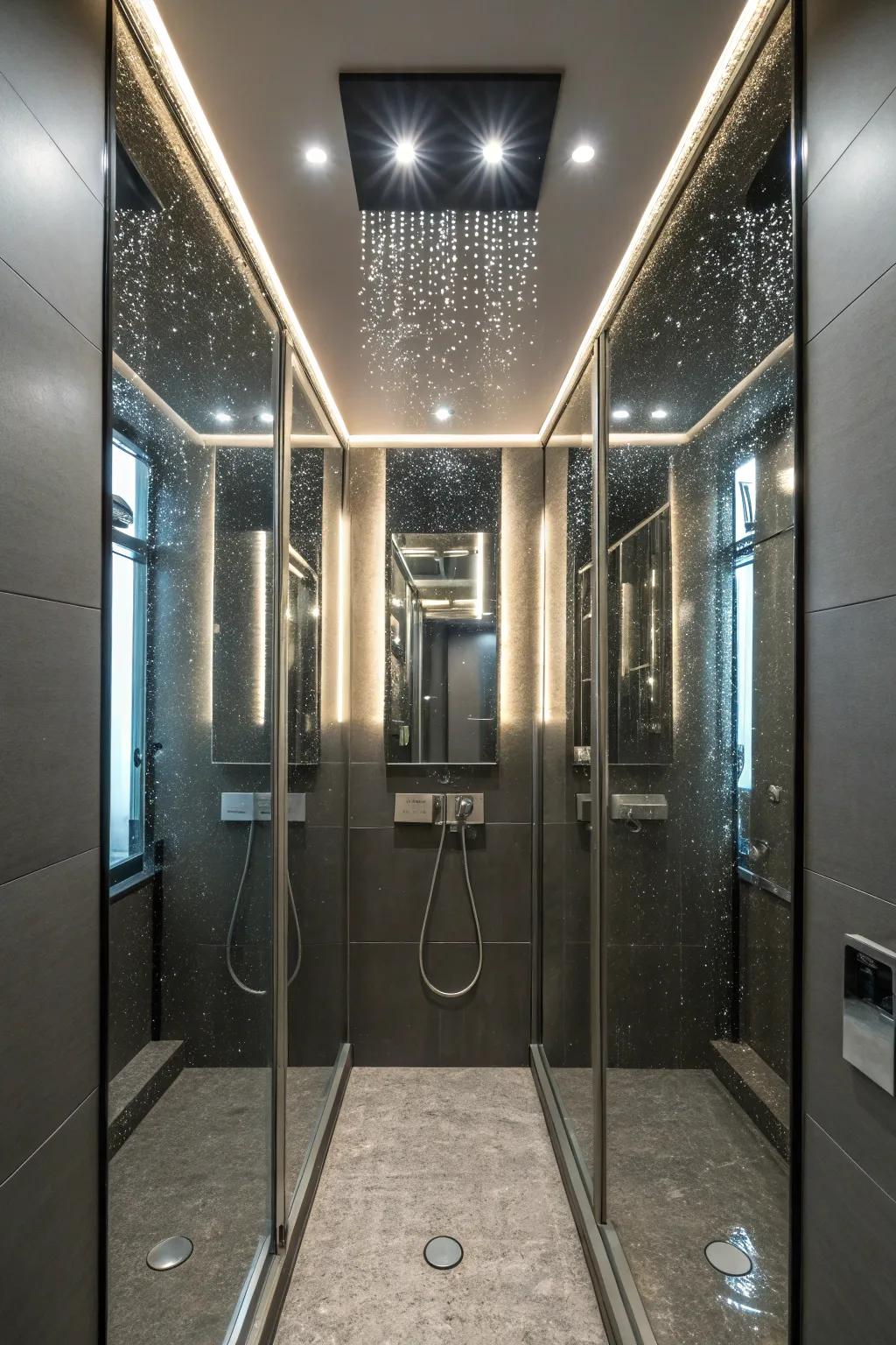 Reflectors amplify luminosity and improve space interpretation.