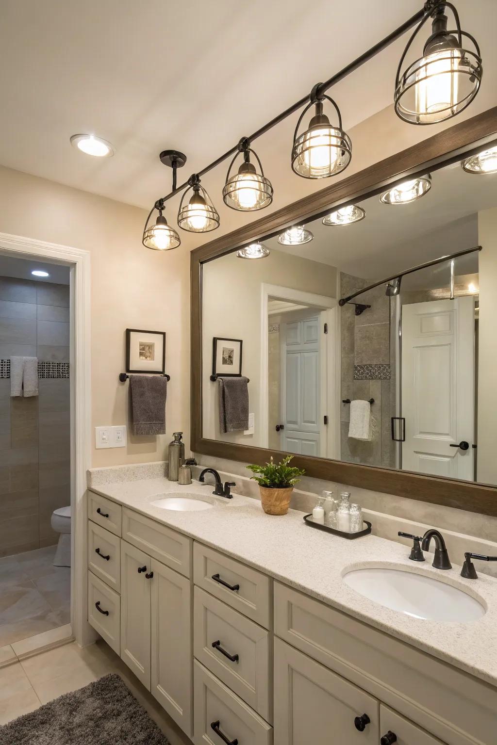 Rotating heads offer versatile illumination solutions.