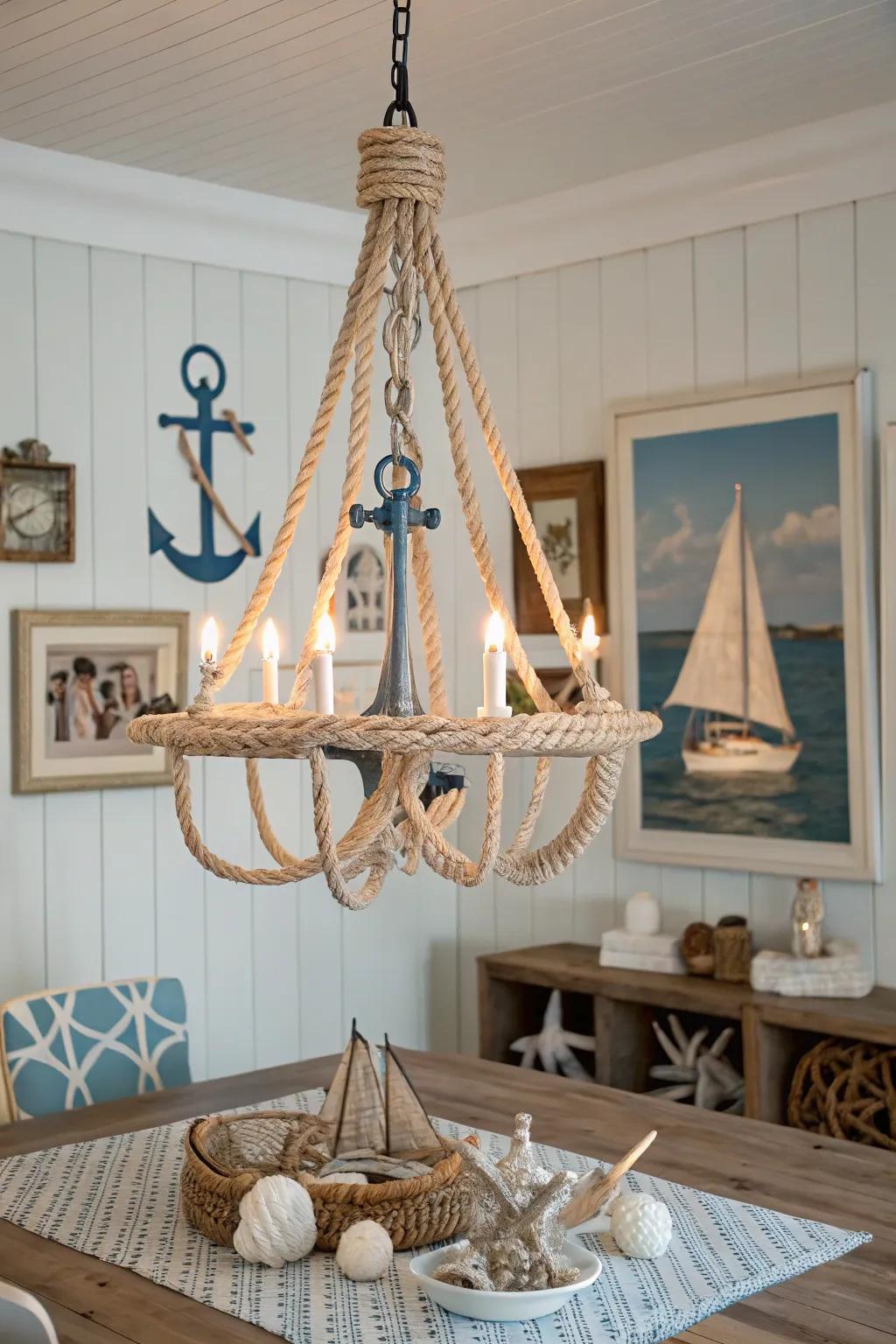 A seafaring light component elevates the coastal theme.