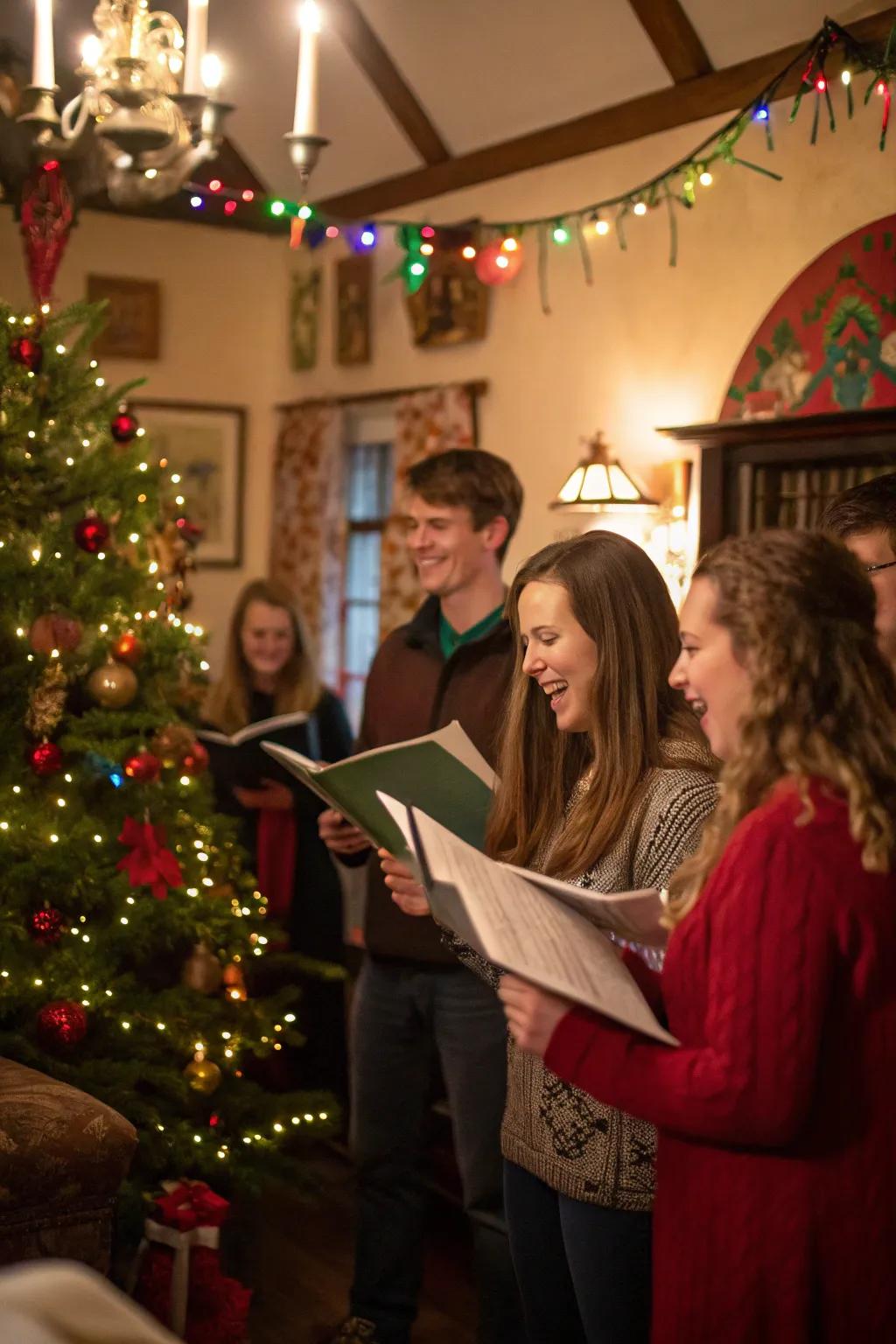Sing your heart out with Christmas song sing-along.