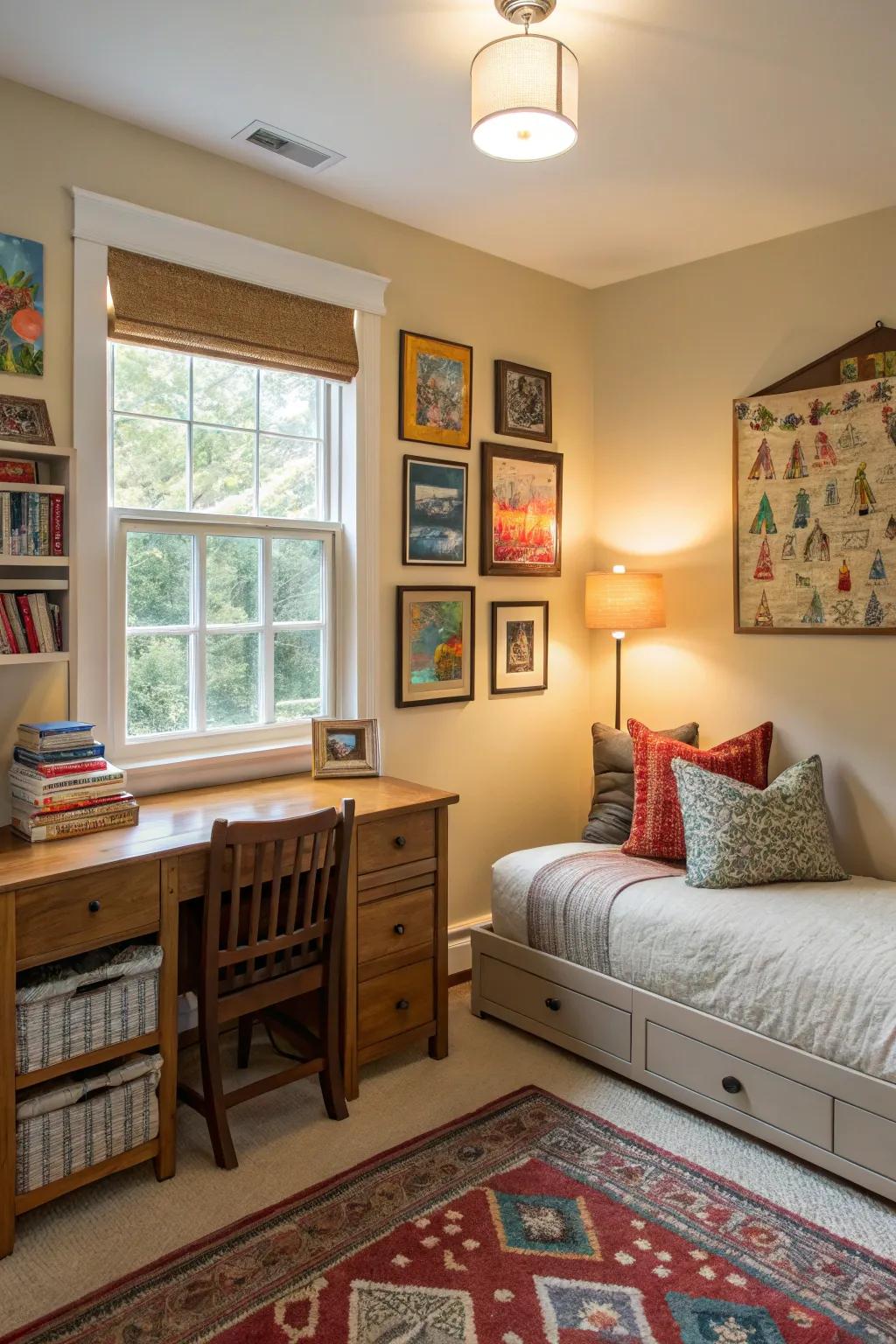 Parchement provides a warm and inviting ambiance.