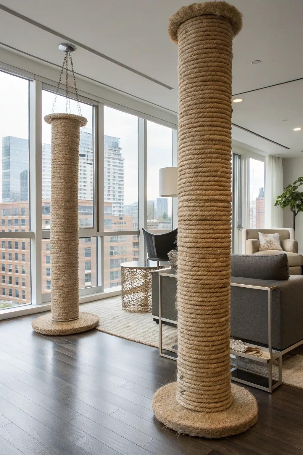 Sophisticated scratching solutions that blend in.