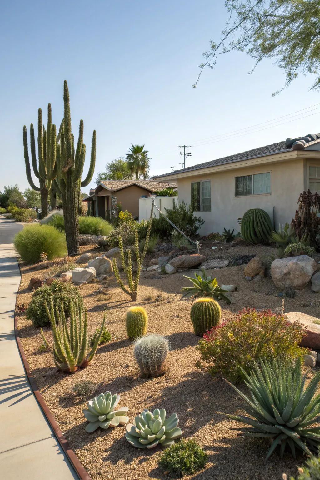 Drougth-Friendly Landscaping offers an eco-friendly and striking landscape.