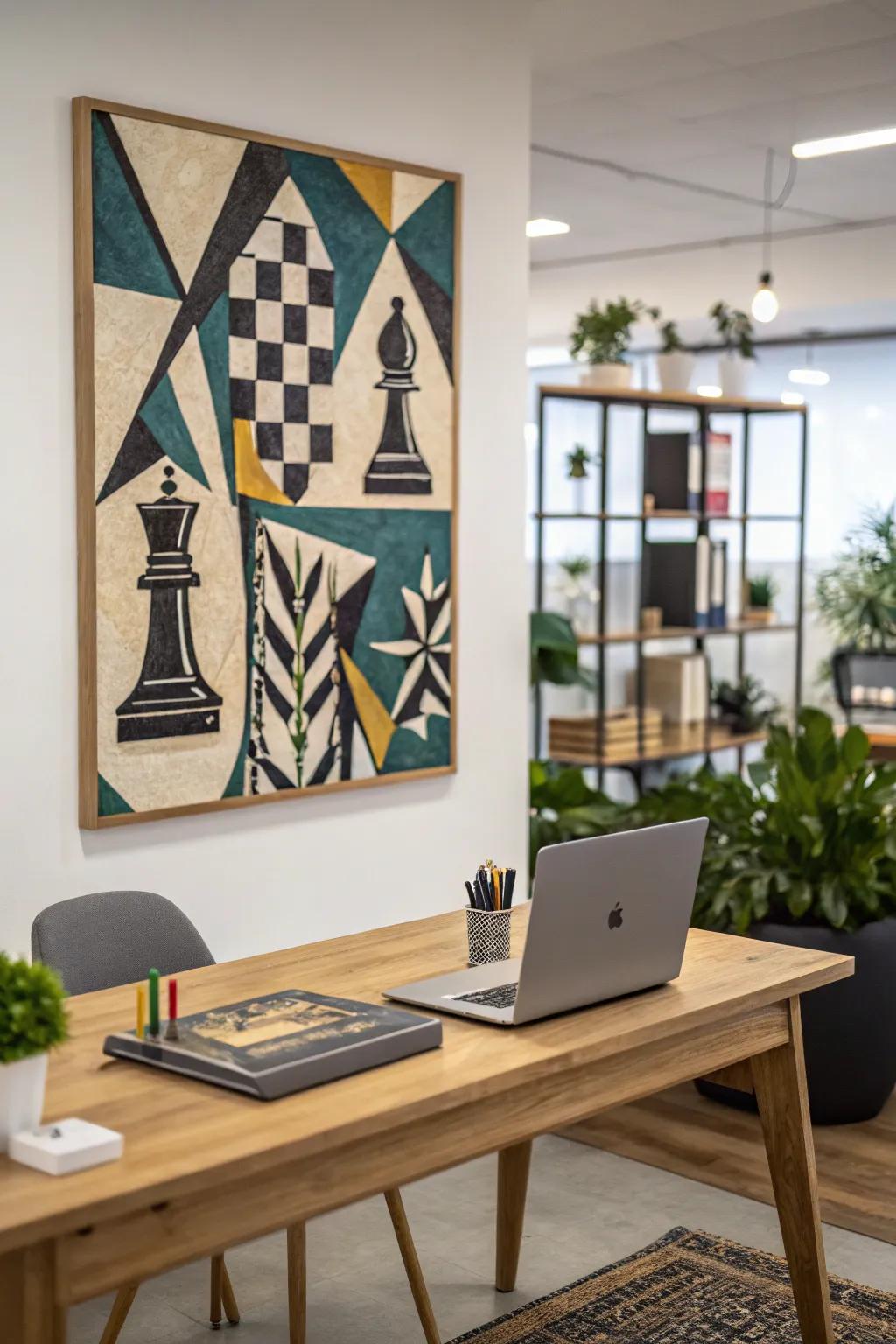 Geometric configurations deliver a structured, contemporary elegance.