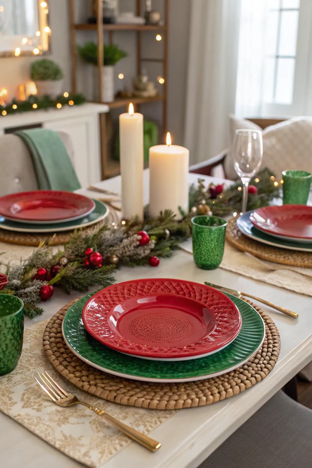 Holiday-themed table protectors perfect for festive gatherings.