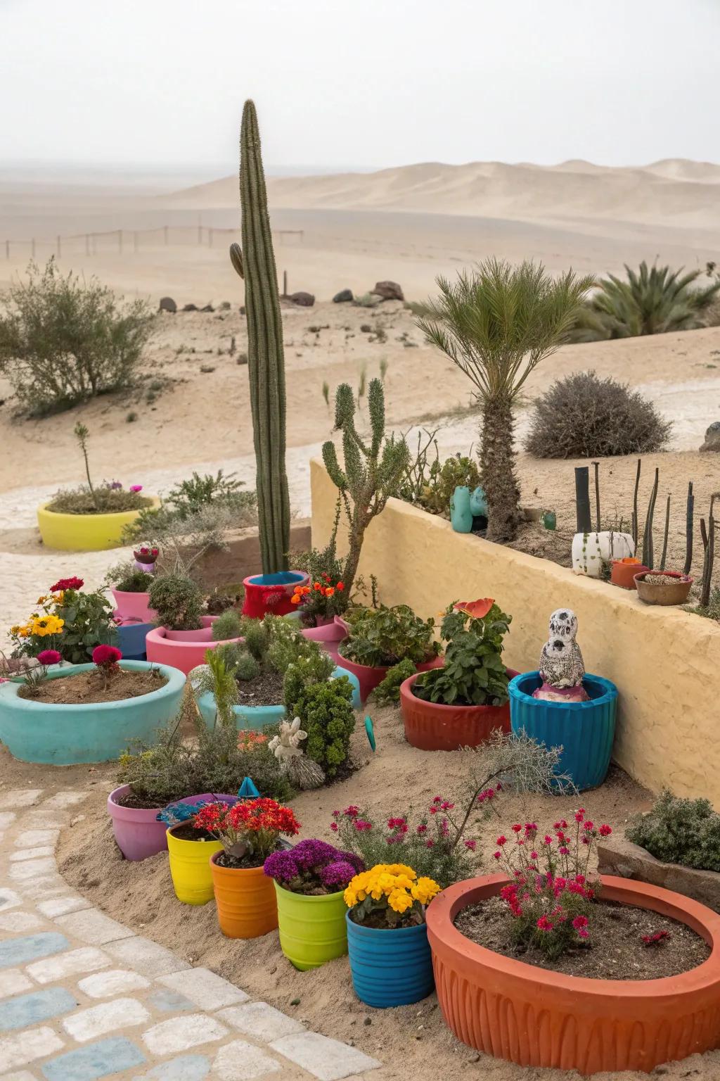 Add fun touches to personalize your garden.