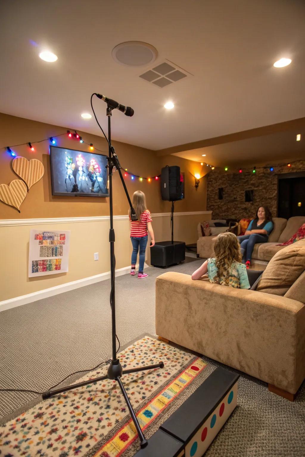 A stage designed to inspire expression and enjoyment.