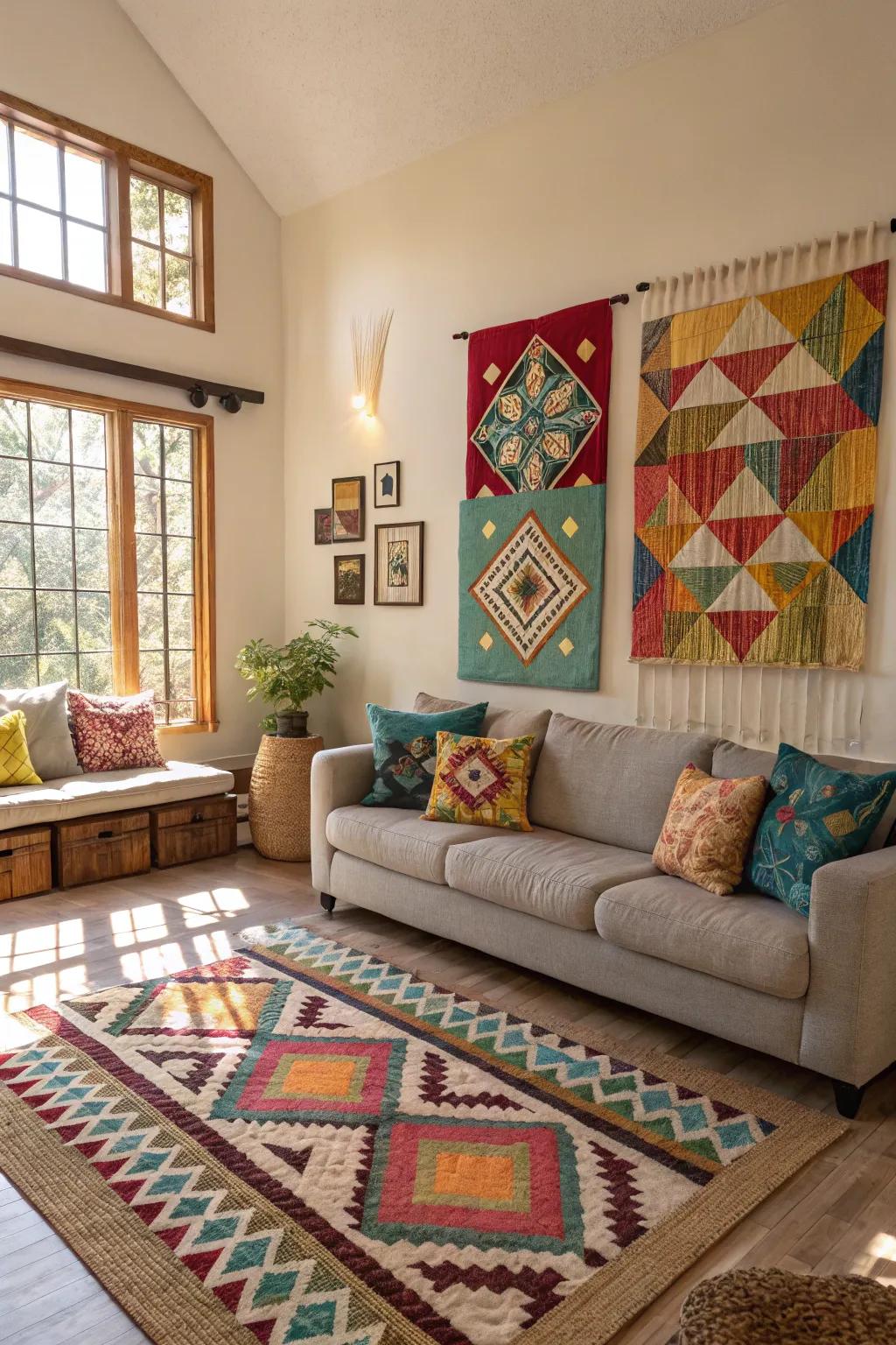 Geometric designs for modern looks.