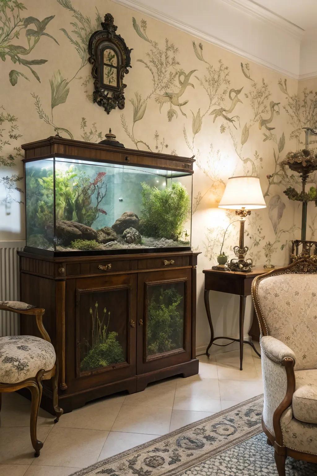 Introduce timeless elegance through a herbal imprint.