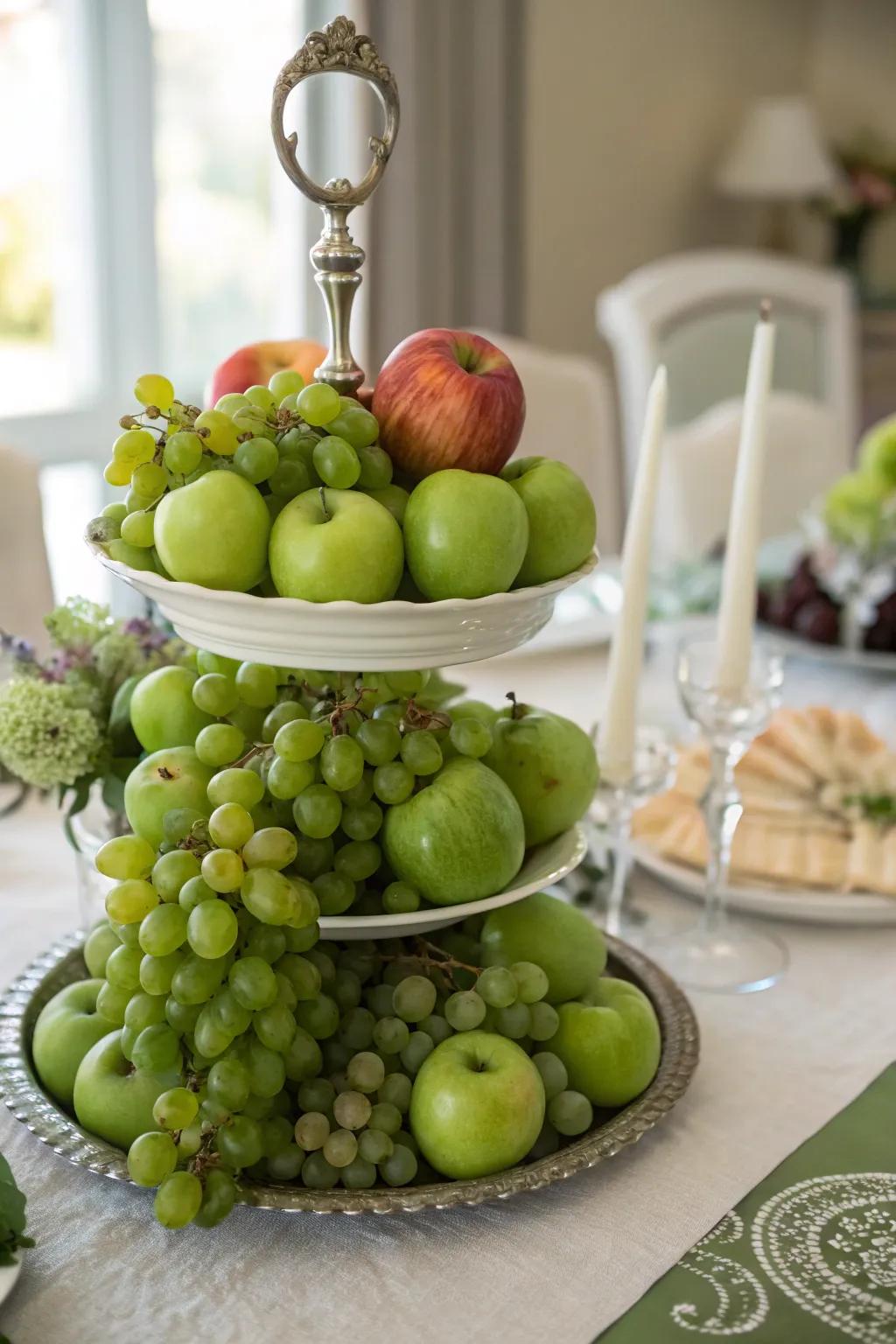 Seasonal verdant fruits delivering freshness and edibility.