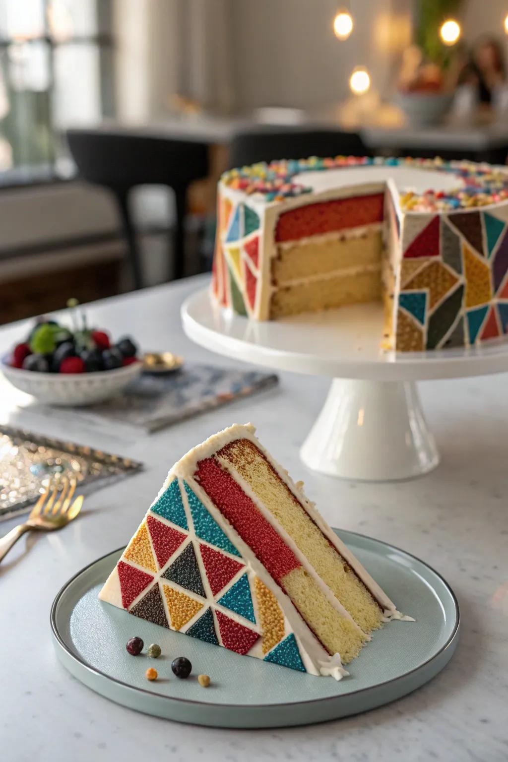 Shape surprises for a contemporary touch.