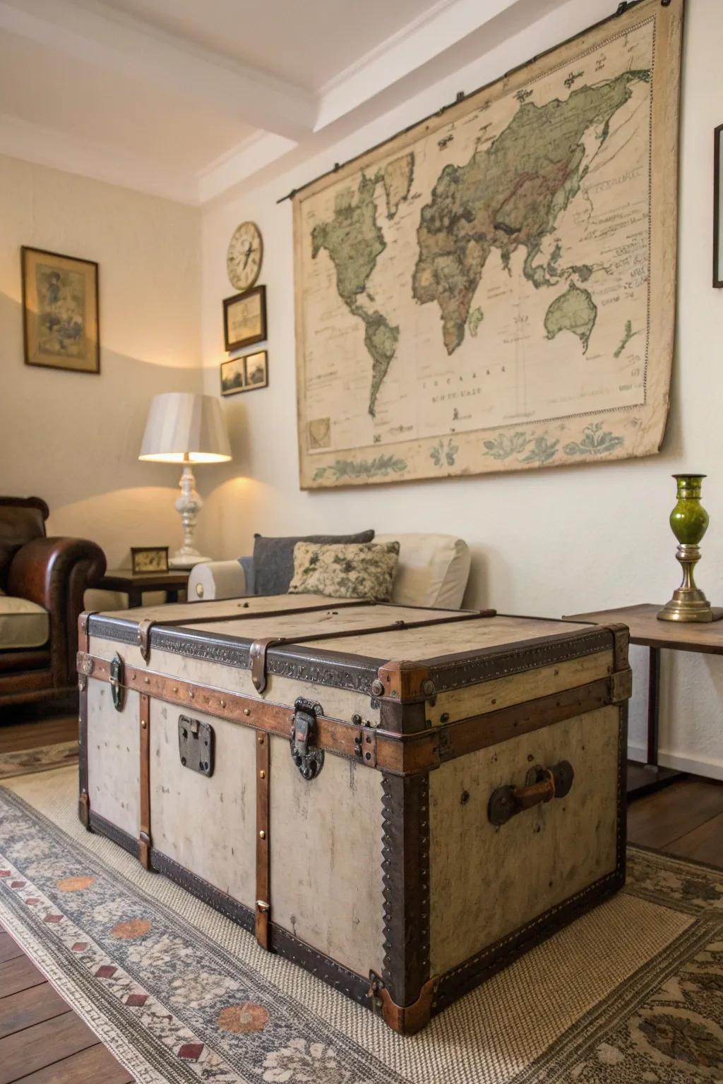 Classic finds impart personality and originality to your hunting room decor.