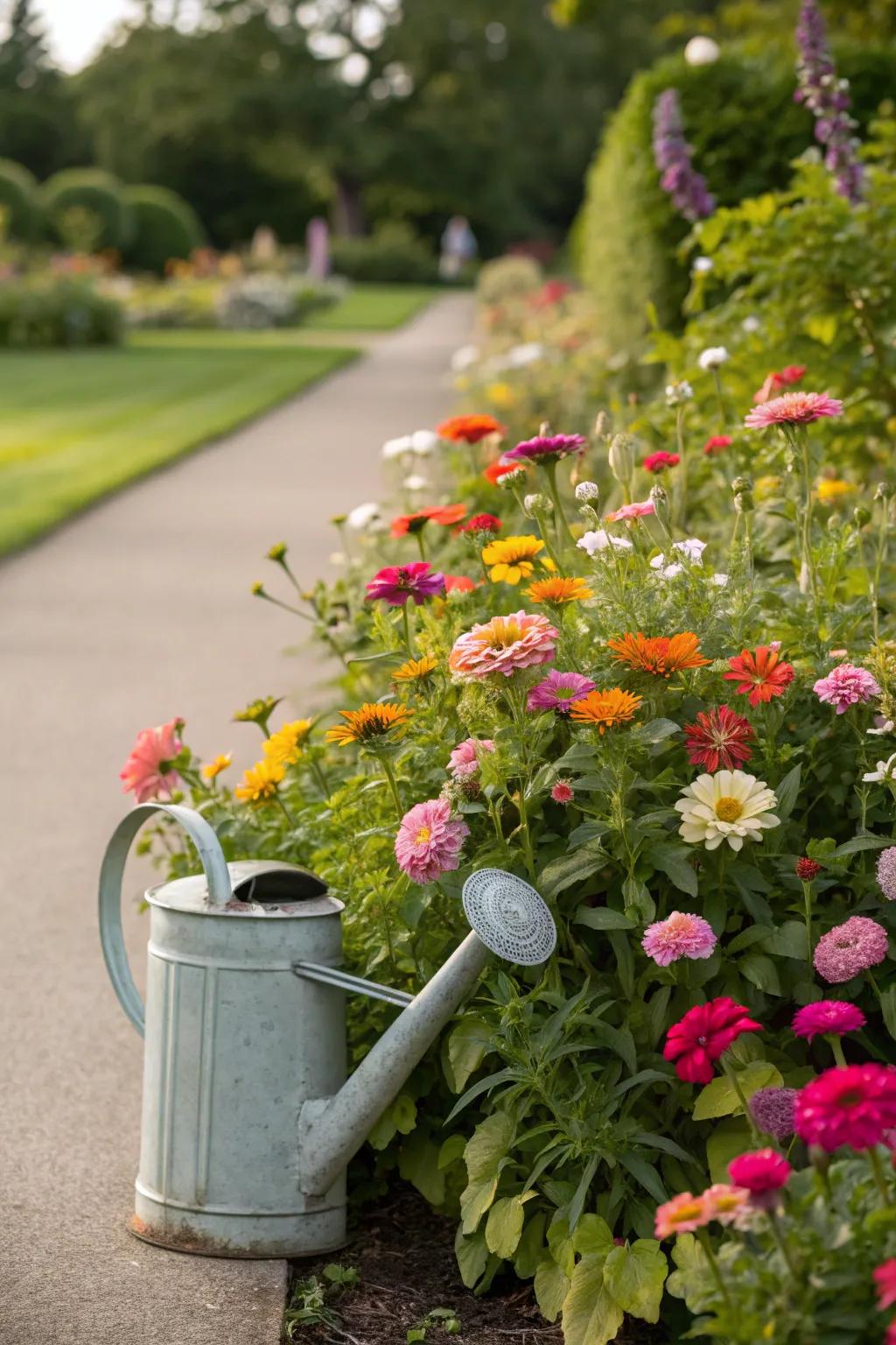 Adding unique elements to inject character into the garden.