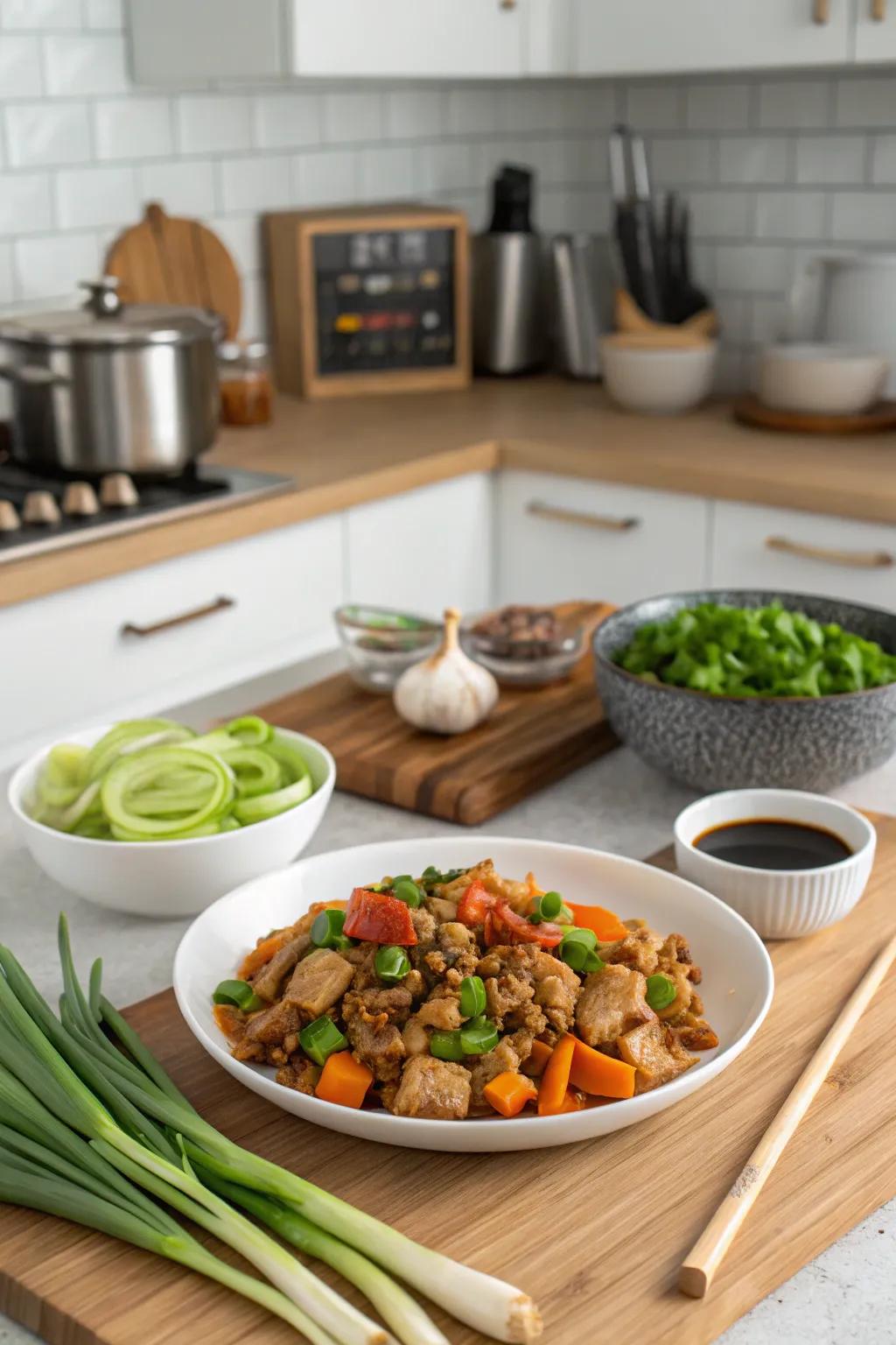 Asian-inspired turkey casserole brings global tastes into your cooking.