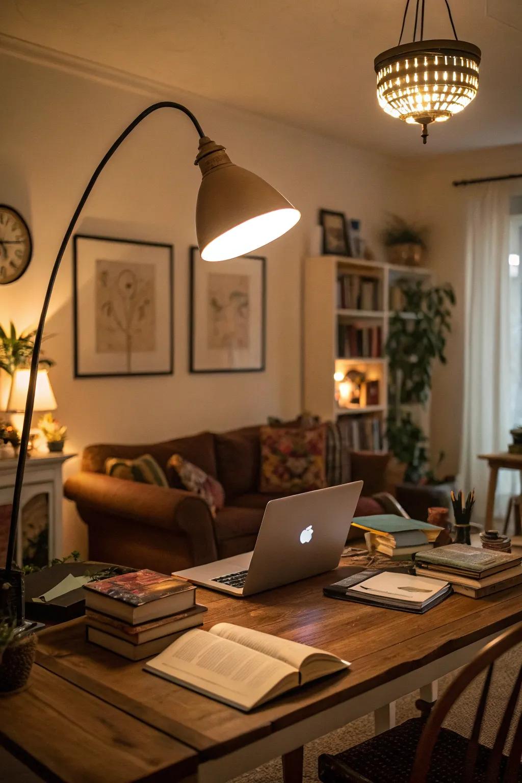 Different lighting makes both feeling and function better.