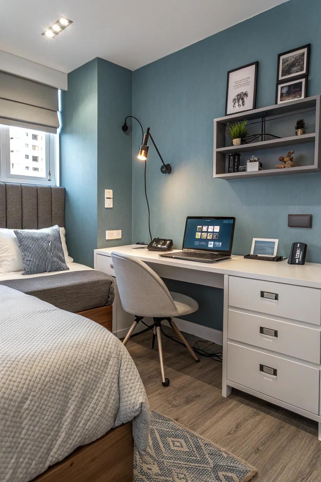 Tech-friendly features merge modern convenience with sophisticated design.
