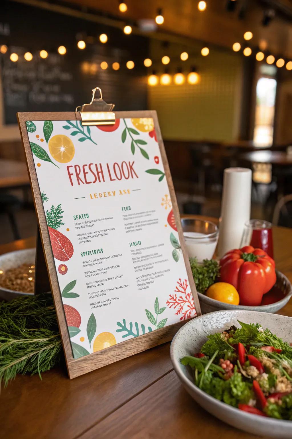 Seasonal motifs keep menus fresh and harmonious with nature’s cycles.