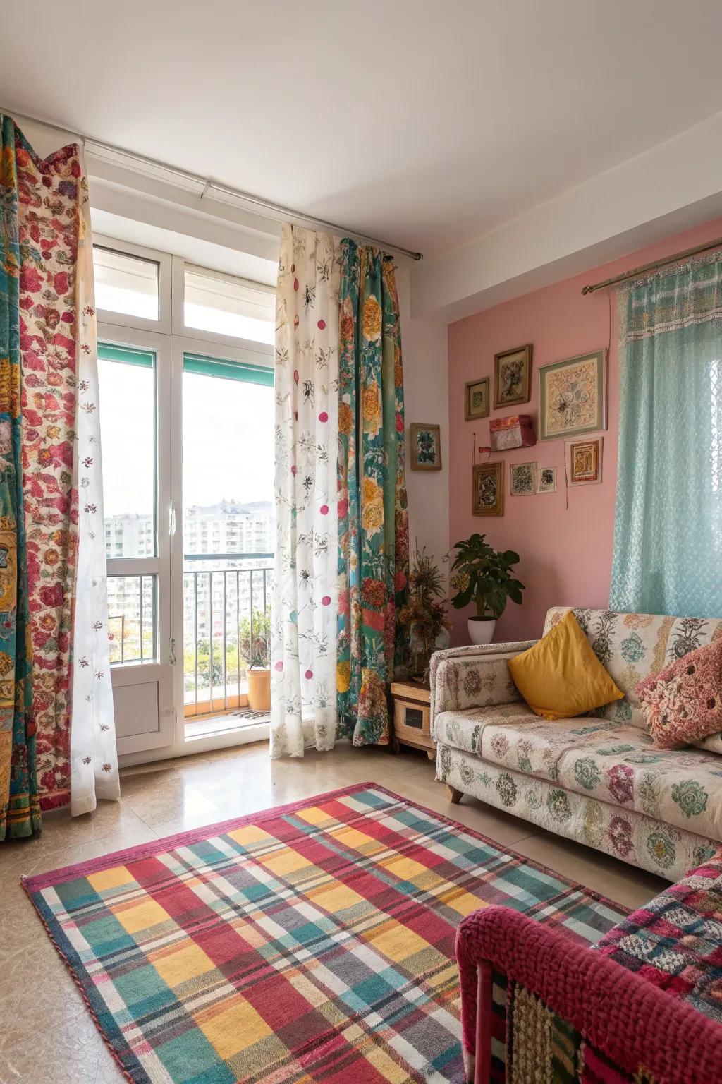 Patterns impart dimension and vitality to your decor.