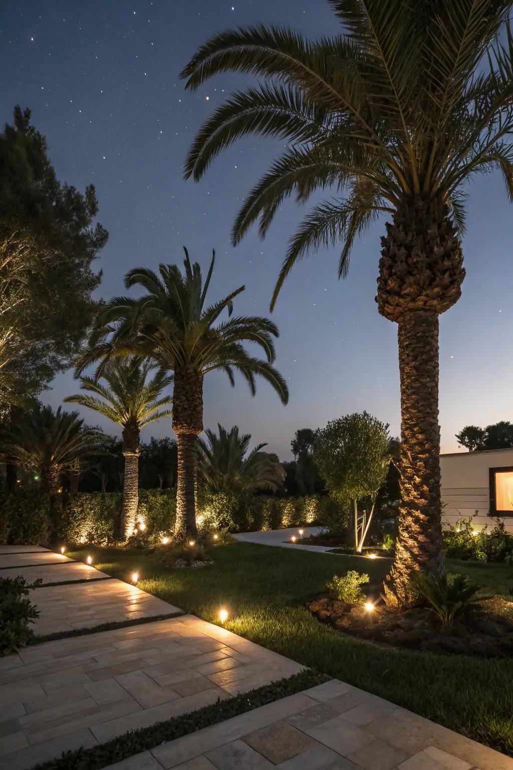 Maintain subtlety and sophistication using concealed ground illumination.
