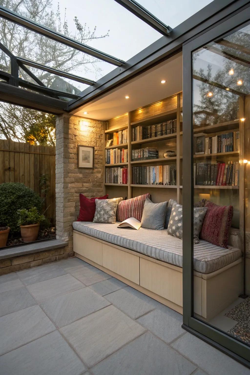 Unwind inside a snug corner tailored intended for your diversion.