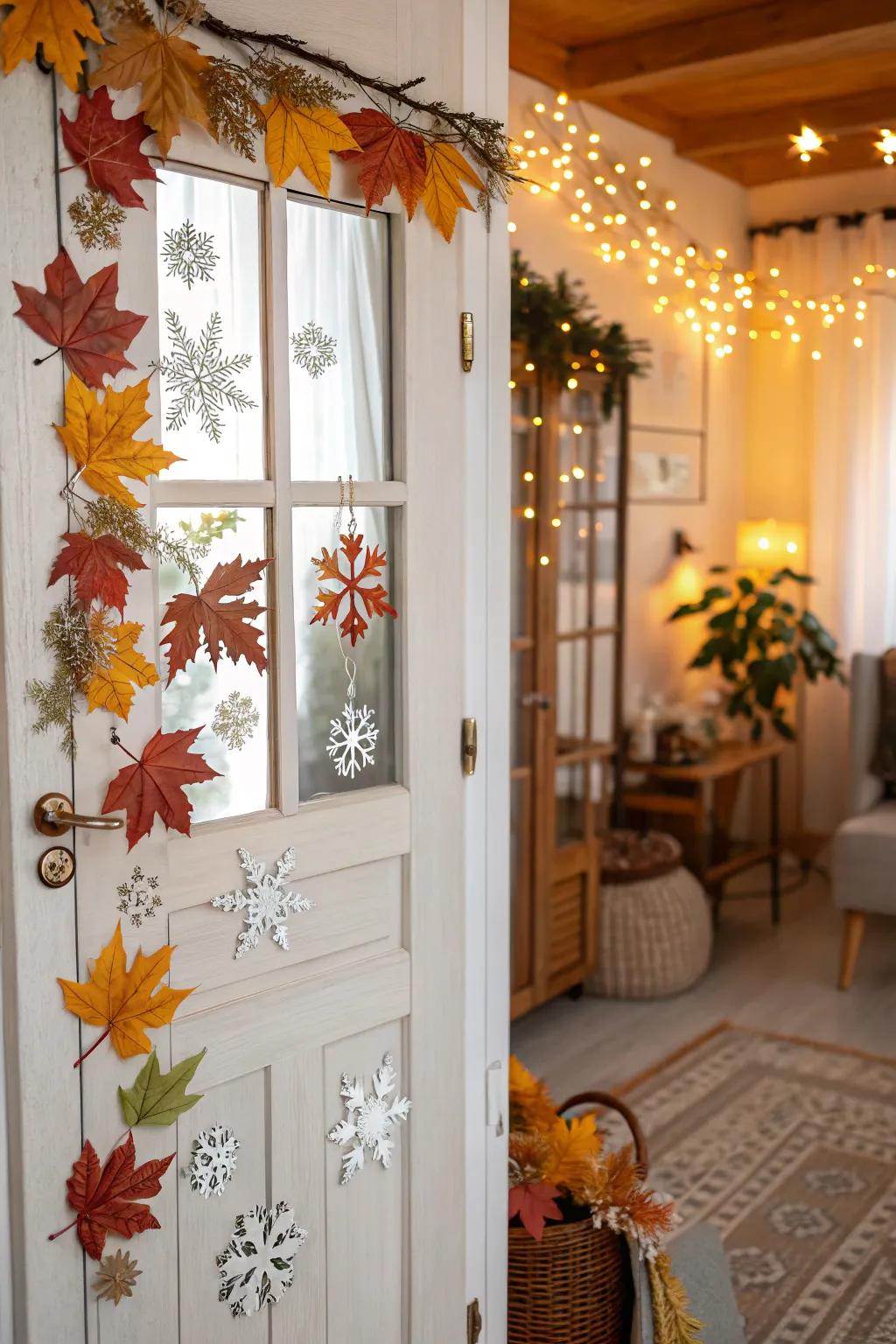 Seasonal patterns that commemorate the outdoors' beauty.