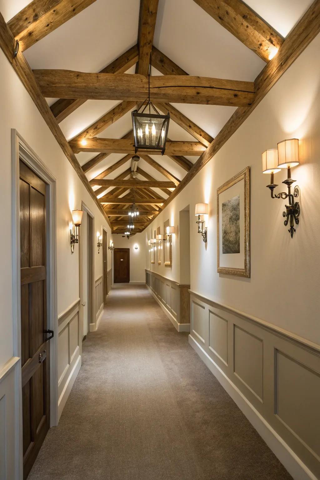 Conserve space through elegant wall mounts.