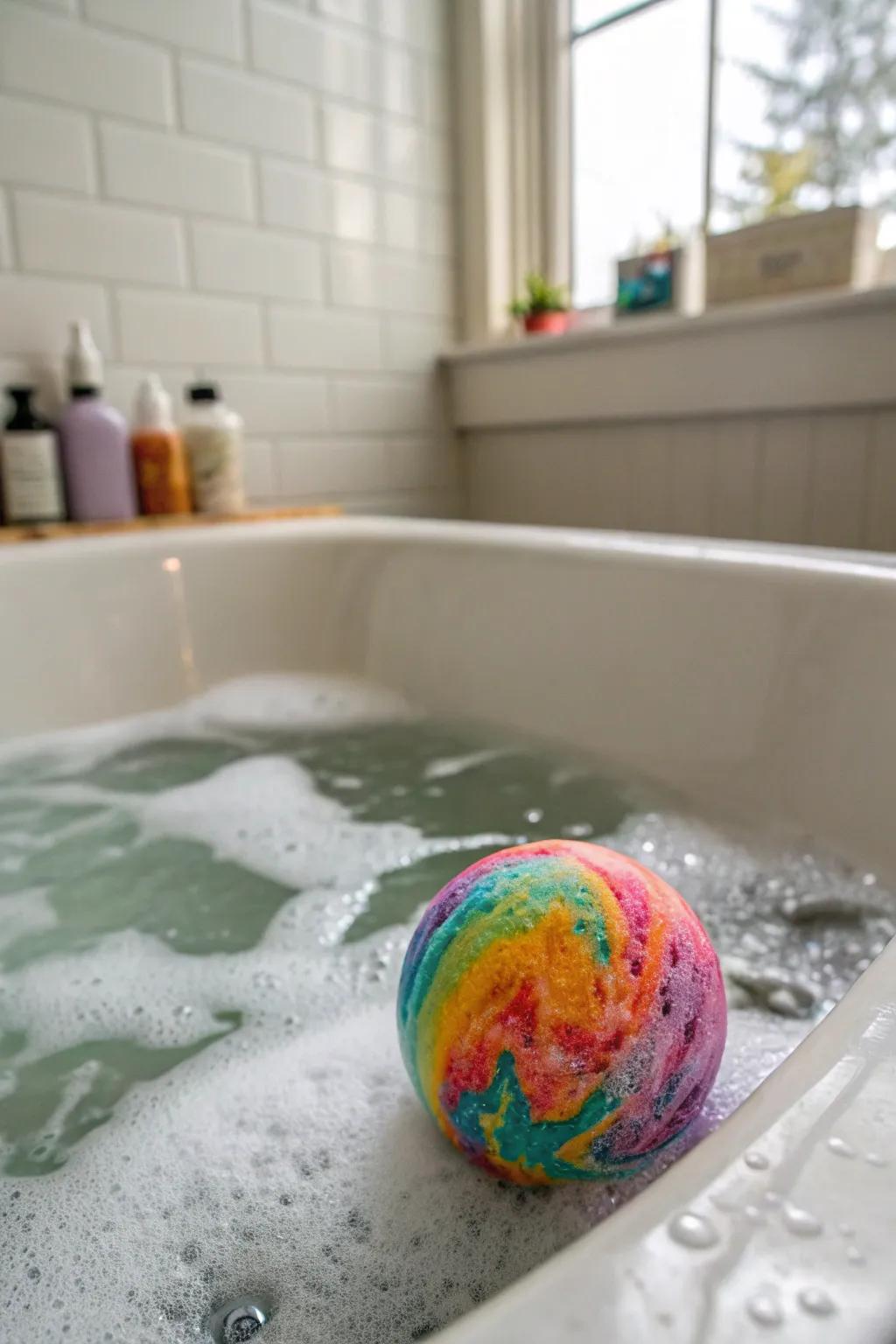 Bath bombs add fun and fragrance to your bath.
