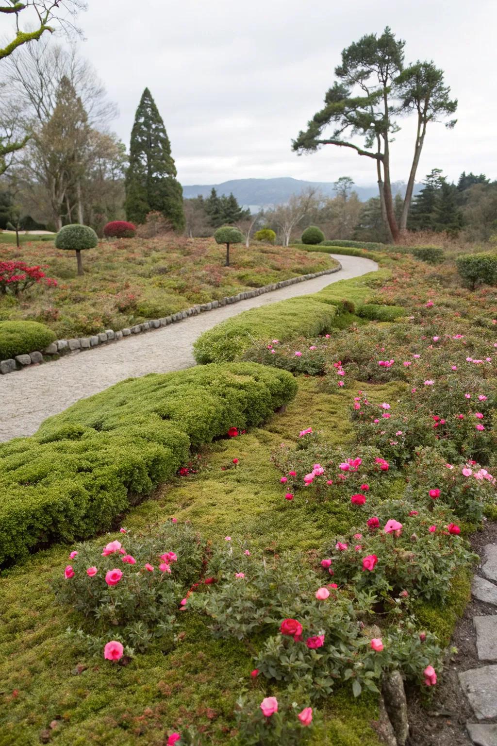 Achieve a verdant, low-upkeep garden using sun rose ground coverage.