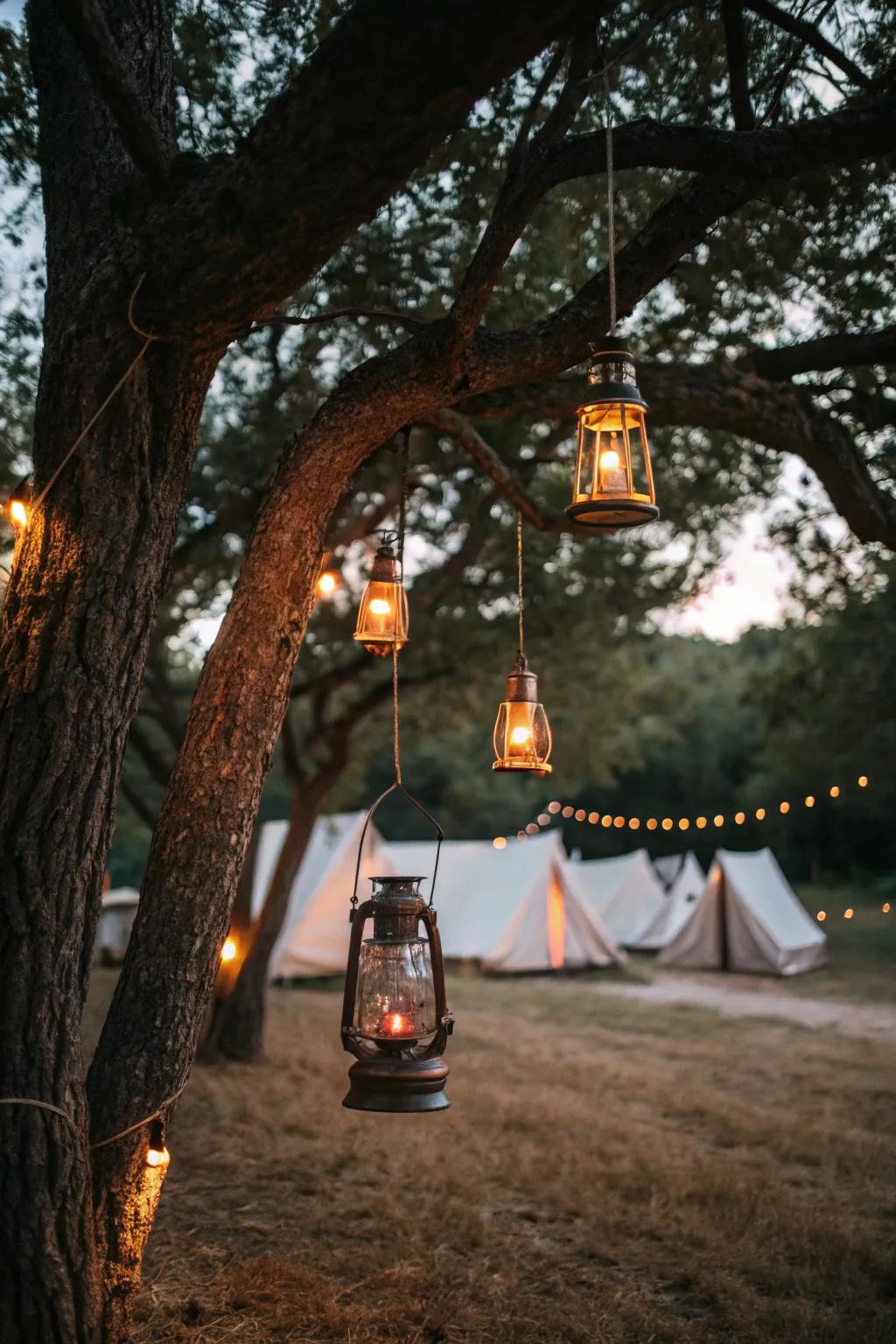 Beacons introduce charm and ambient light to any campsite.
