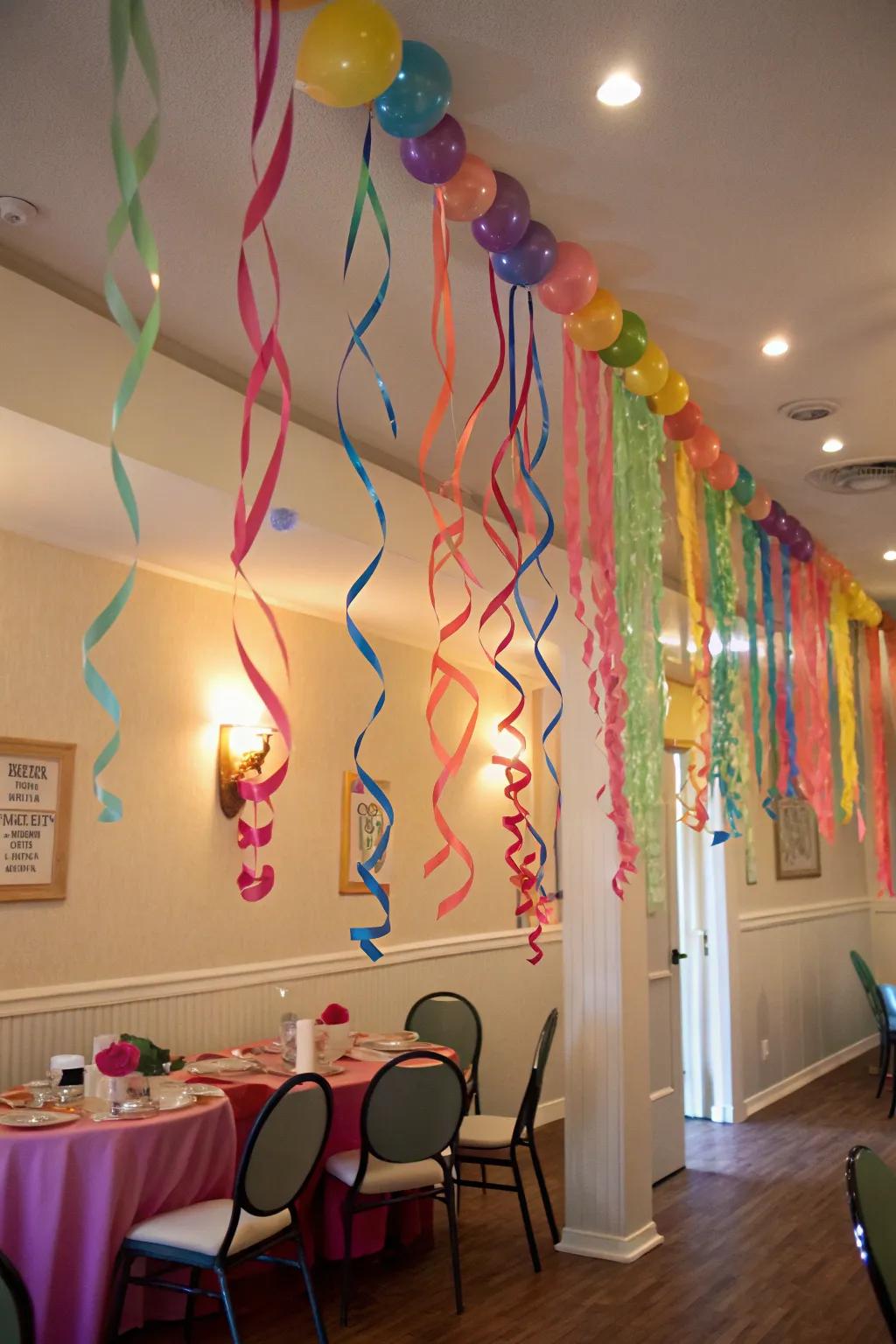 Streams offer joyful wall decor.