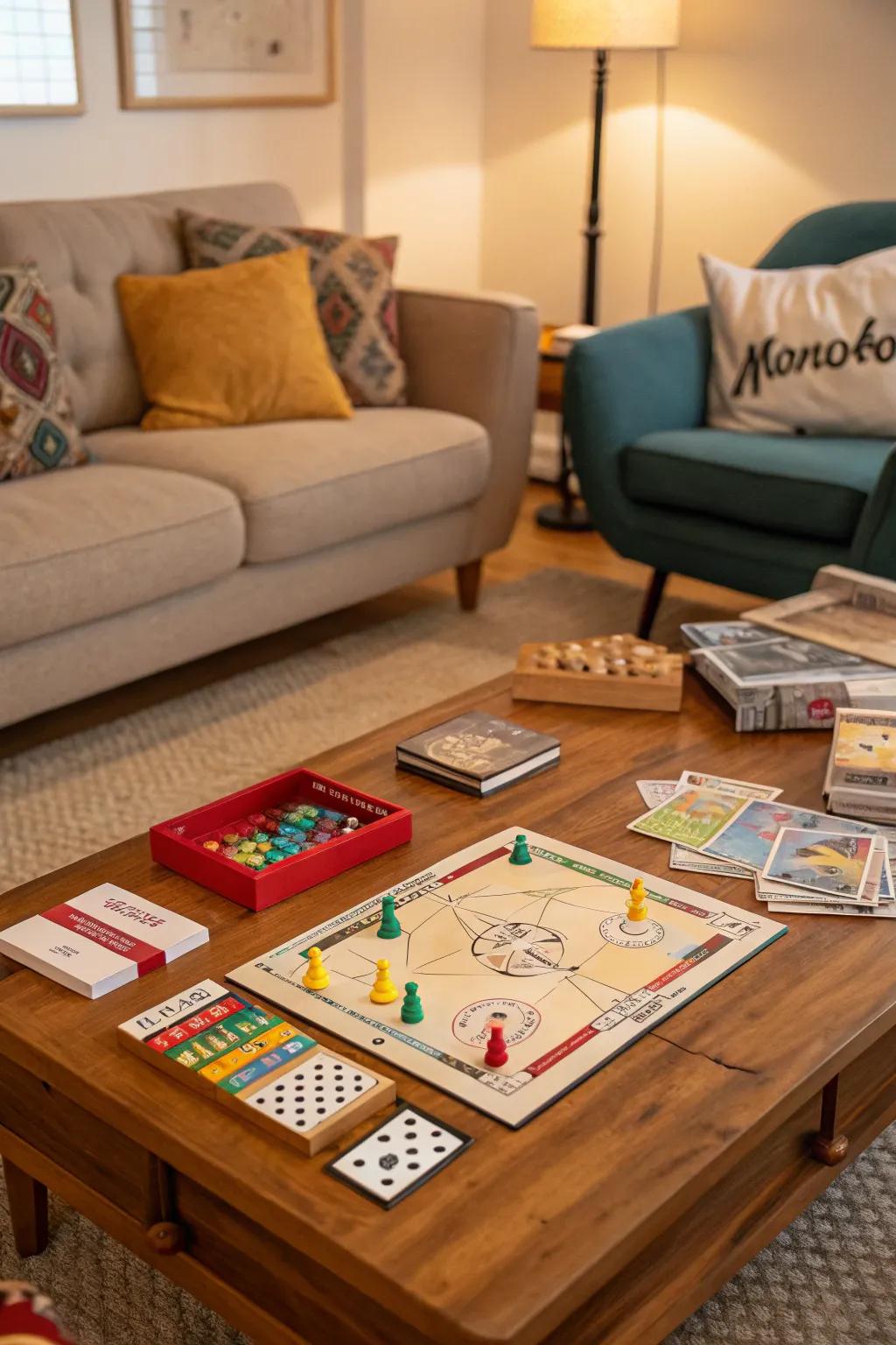Enjoy strategic fun using a variety of engaging tabletop games.