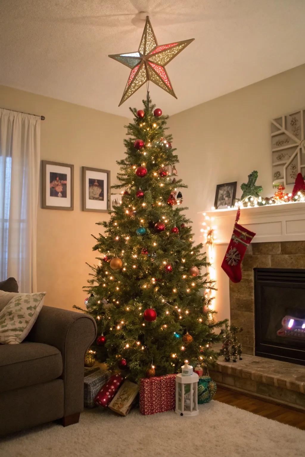 A remarkable crown renders your tree the focal feature.
