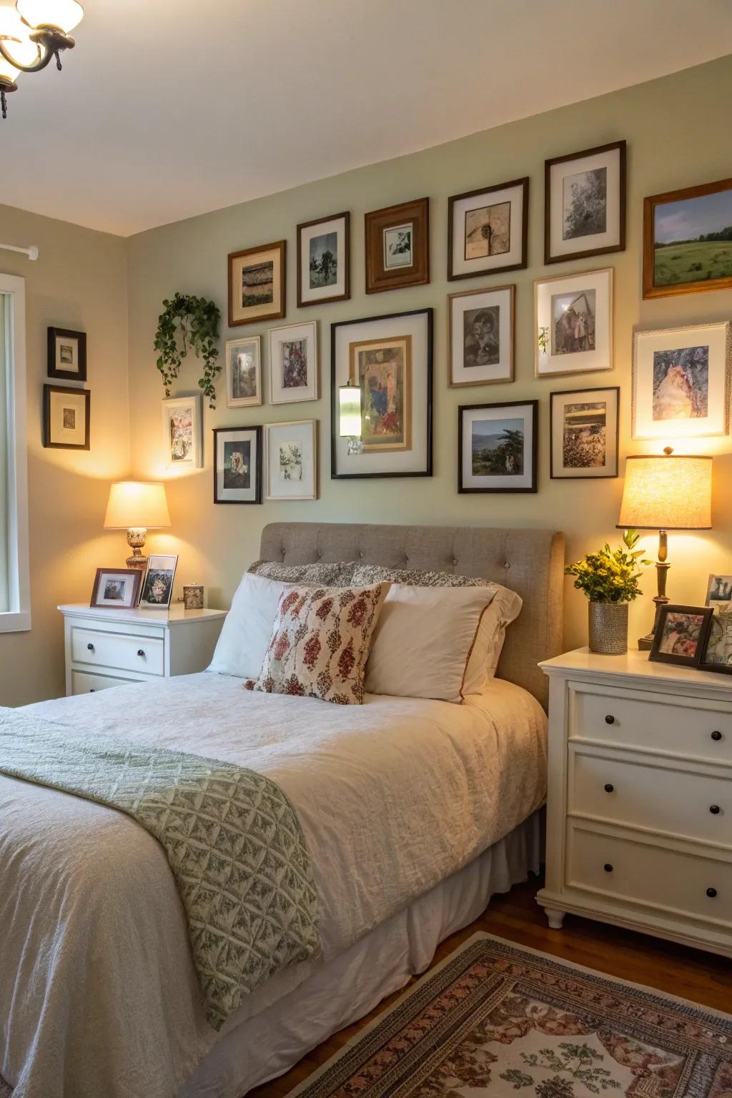 Convey your narrative with a feature wall.