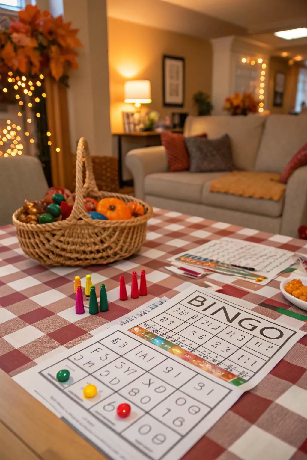 Thanksgiving Bingo poised to captivate familial cohorts spanning all age brackets.